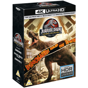 jurassic park trilogy collection blu ray 4k et 2D