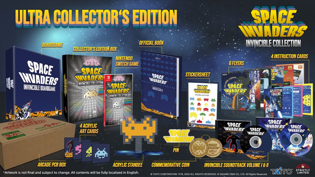space invaders ultra collector