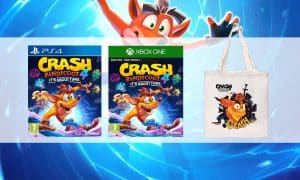 crash bandicoot 4 bonus totebag tote bag multi ps4 et xbox v1