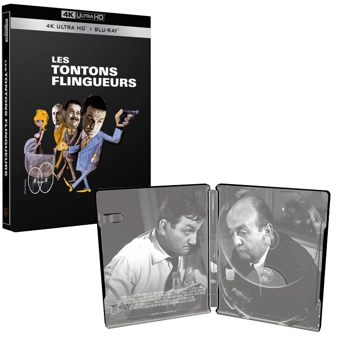Les Tontons Flingueurs en BluRay 4K + 2D steelbook