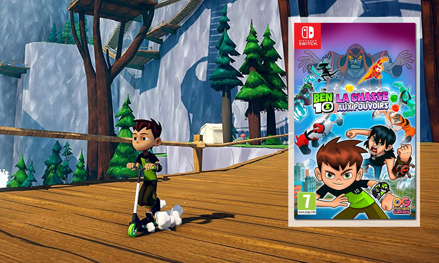 Ben 10 - La Chasse aux Pouvoirs Switch (Nintendo Switch)