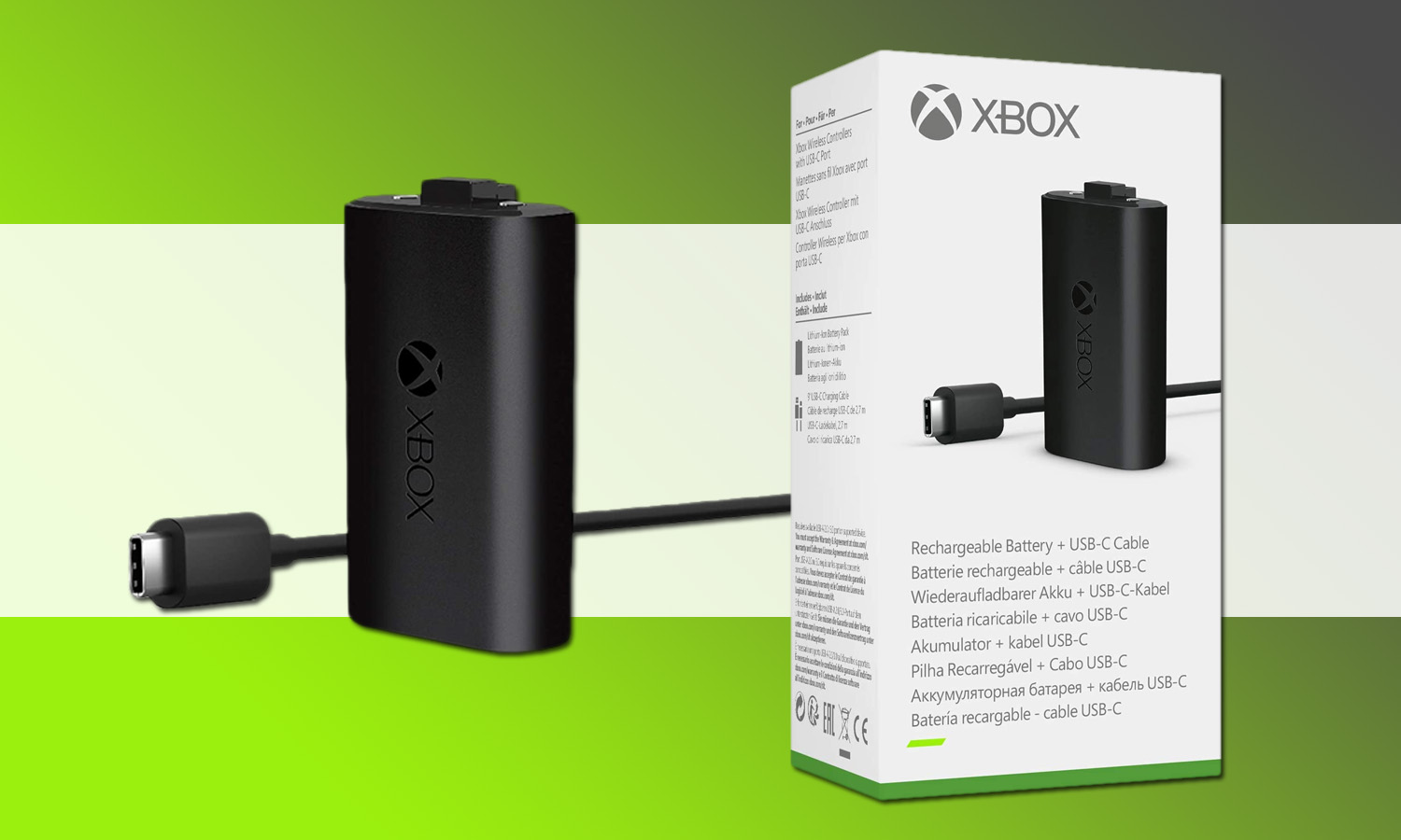 Station de recharge double avec piles pour manette de Xbox Série X/ Xbox  Serie S - USB