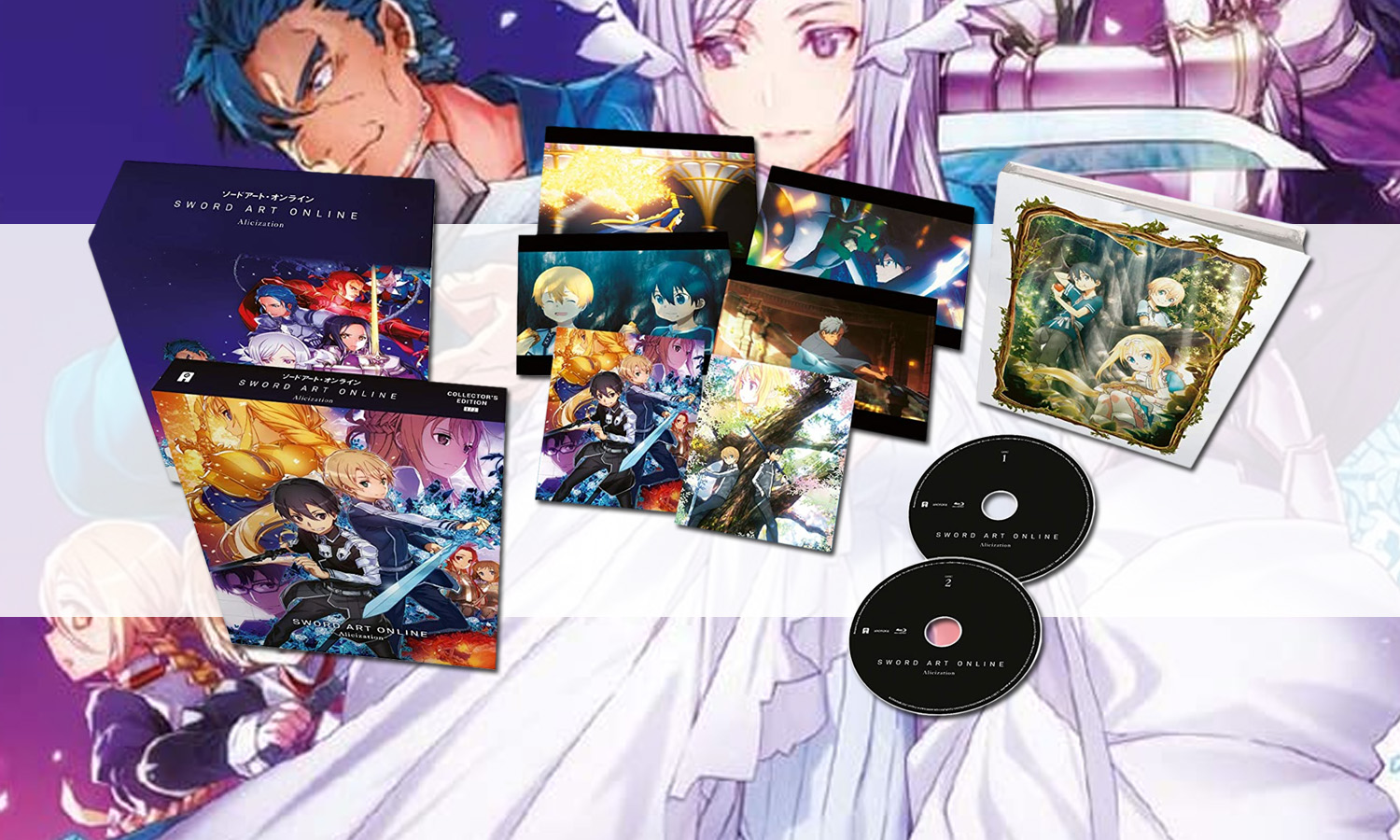 SLIDER Sword Art Online Alicization Edition Collector Box 1 sur 2 Blu Ray