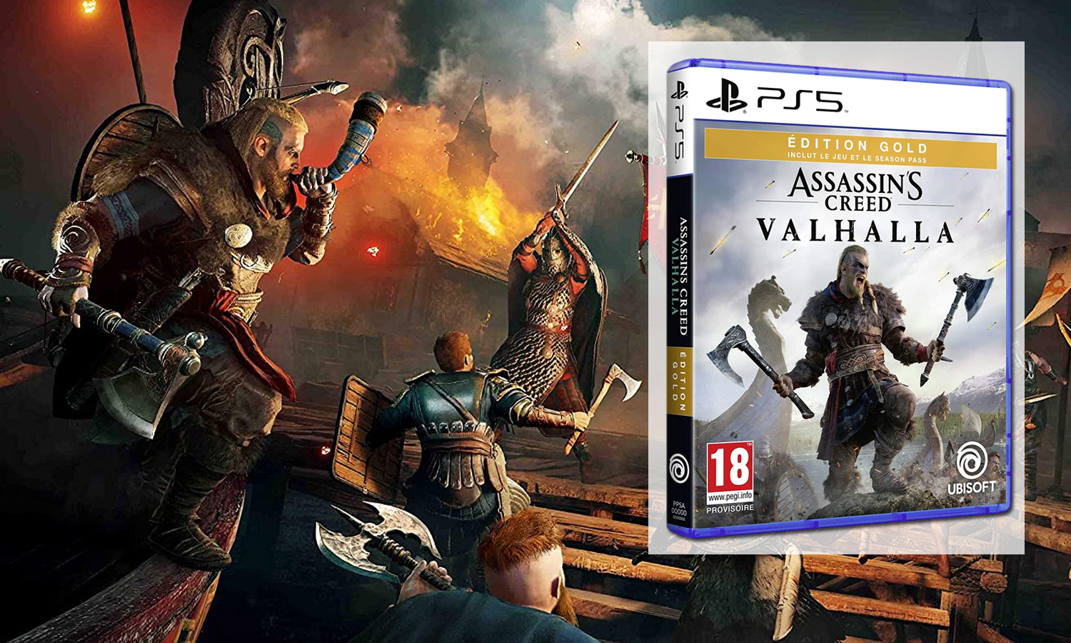 Assassin S Creed Valhalla Edition Gold Ps Offres Chocobonplan Com