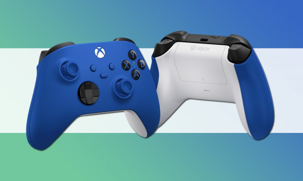 Manette Xbox Series X Bleue Shock Blue Les Offres