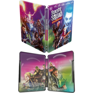 Suicide Squad Blu Ray 4K Steelbook visuel produit