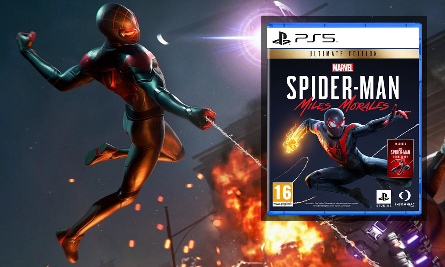 Spiderman Miles Morales Ultimate Edition Sur Ps5