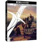 Coffret Trilogie Le Hobbit en Blu Ray 4K edition standard us visuel produit