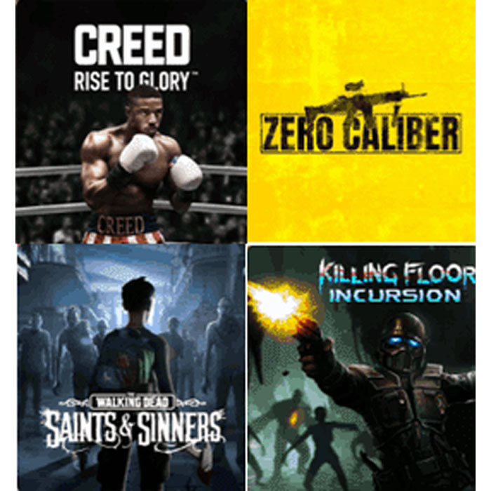 Bon plan : un pack Humble Bundle Fall VR avec Creed et Walking Dead: Saints  & Sinners. 190€ de jeux pour moins de 15€ !