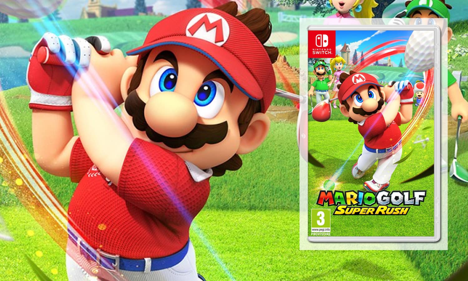 Mario Golf Switch les offres pour Super Rush