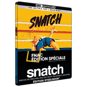 snatch 4k blu ray steelbook visuel produit