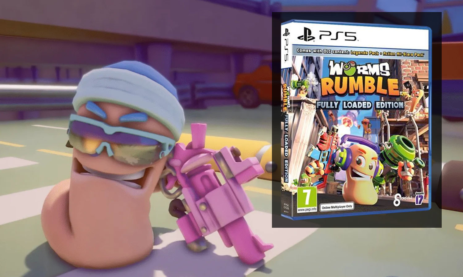 Worms Rumble Fully Loaded Edition sur PS5