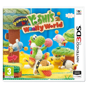 yoshi wooly world 3DS visuel produit