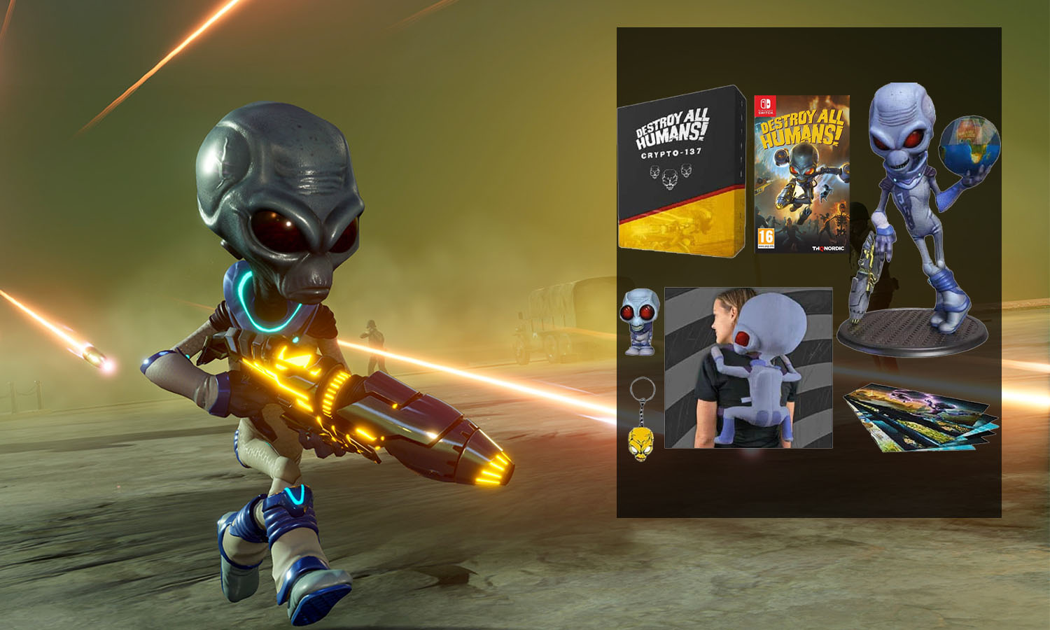 Destroy All Humans Edition Crypto sur Switch | ChocoBonPlan.com