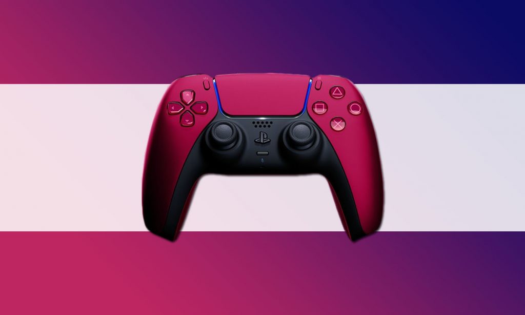 Manette RAPID FIRE PS5 - Cosmic Red - Neuve Sous Blister
