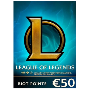 League of legends carte 50 euros visuel produit