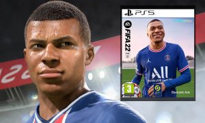 Fifa 22 PS5 visuel slider