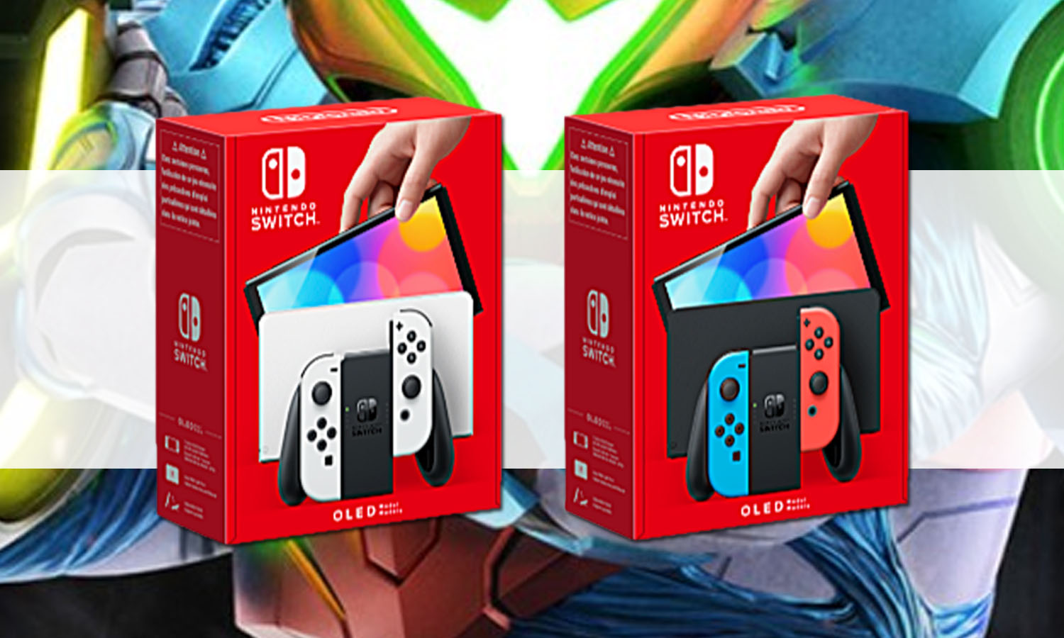SLIDER console nintendo switch oled v5