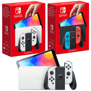 Console Nintendo Switch - Modèle OLED • Blanc - Cdiscount Jeux vidéo