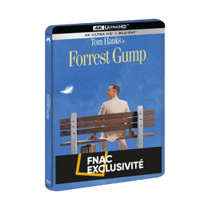 Forrest Gump Blu Ray 4K Steelbook (exclu Fnac) visuel produit