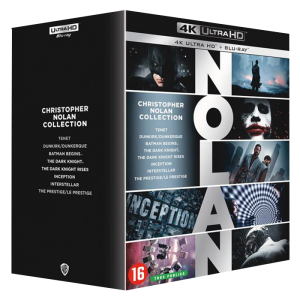 Christopher Nolan Intégrale Blu-Ray 4K visuel produit