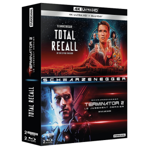 Coffret Arnold Schwarzenegger Blu-Ray 4K visuel produit