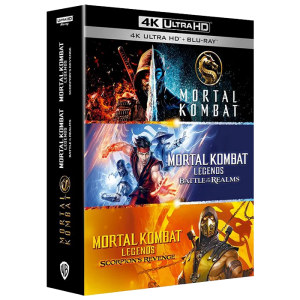 Coffret Mortal Kombat Blu-Ray 4K visuel produit