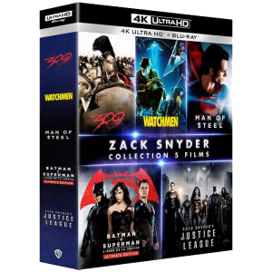 Coffret Zack Snyder - 5 films 4K visuel produit