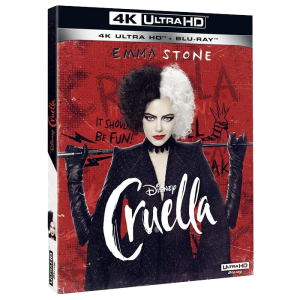 Cruella Blu Ray 4K visuel produit