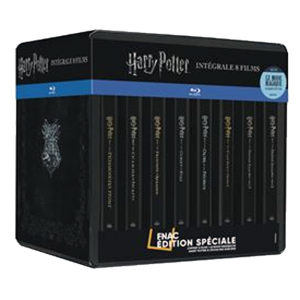 Harry Potter L'intégrale Exclusivité Fnac Steelbook Blu-ray visuel produit