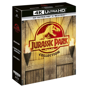 Jurassic Park Collection Blu-Ray 4K visuel produit