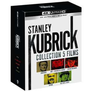 Coffret Kubrick Blu Ray 4K (5 films) visuel produit v2