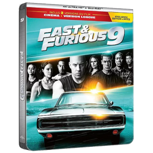 Fast and Furious 9 Steelbook 4K visuel produit