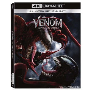 Venom 2 Let There Be Carnage Blu-ray 4K Ultra HD visuel produit