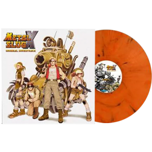 Vinyle Metal Slug Orange Marbré Limité visuel produit