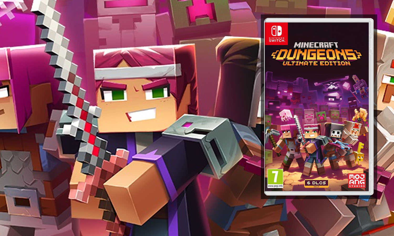 Minecraft Dungeons Ultimate Switch : les offres