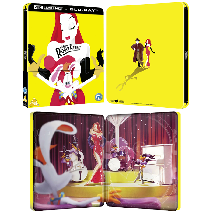 Qui Veut la Peau de Roger Rabbit 4K Steelbook