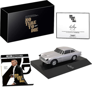 James Bond Mourir peut Attendre Collector Blu Ray 4K visuel produit