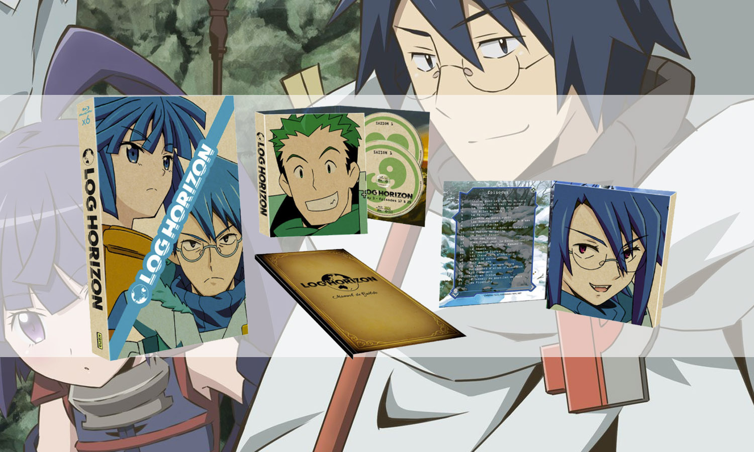 Log Horizon Integrale Blu Ray : les offres disponibles | ChocoBonPlan.com