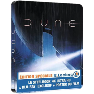 Dune Blu Ray 4K Steelbook Edition Leclerc visuel produit