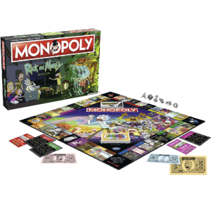 Monopoly rick et Morty visuel produit