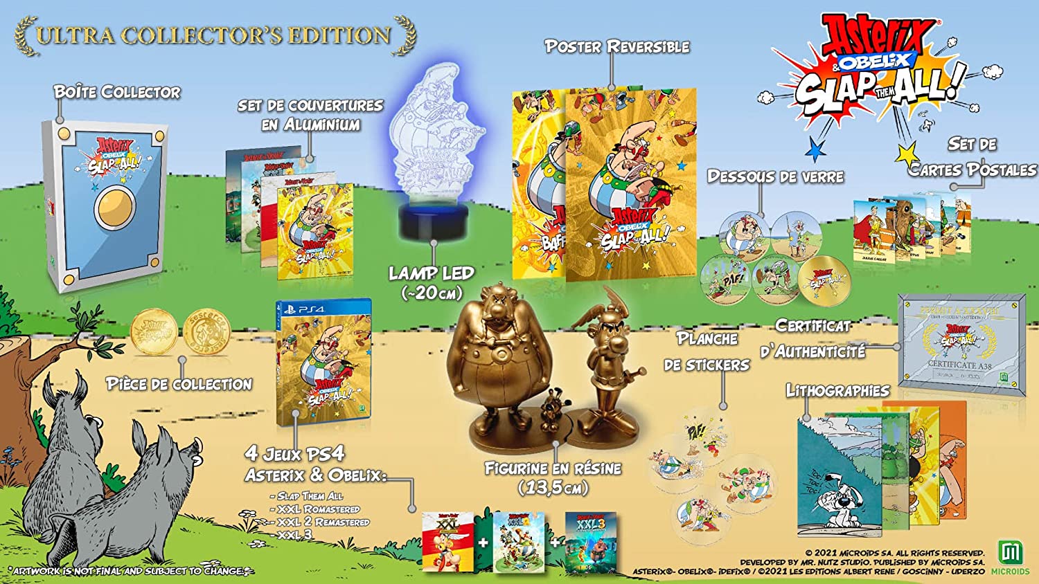 asterix et obelix collector slap them all switch
