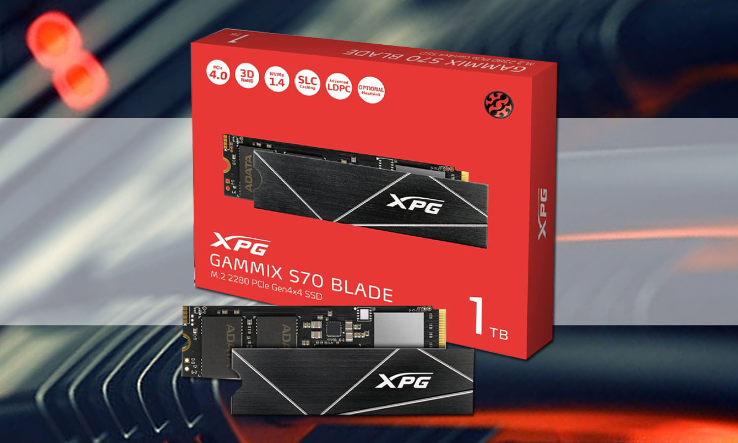 Bon Plan] SSD PS5 (1TO) ADATA XPG GAMMIX S70 Blade - 149,54