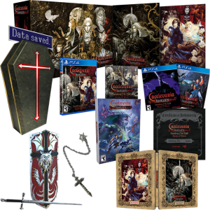 Castelavania Requiem ultimate PS4 visuel produiut