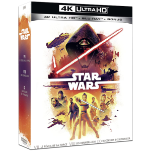 Coffret Star Wars 4K episodes 7 à 9 visuel produit