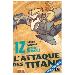 L'attaque des Titans Tome 12 Edition Colossale visuel produit