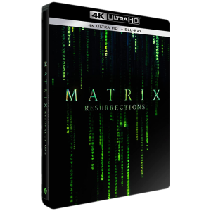 matrix resurrections blu ray 4K steelbook standard edition standard v1