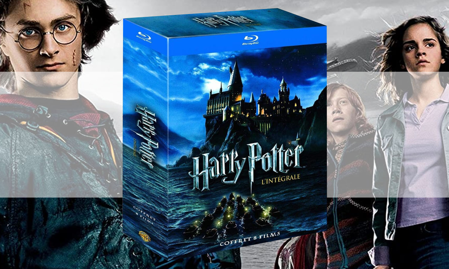 Harry Potter intégrale blu ray pas cher à 19 euros