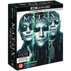 trilogie matrix 4k blu ray visuel produit