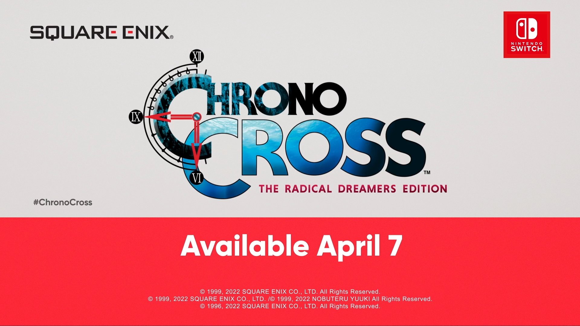chrono cross switch date de sortie